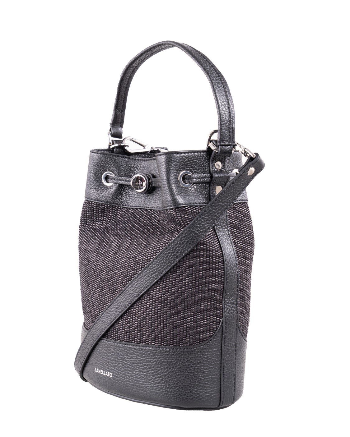 shop ZANELLATO  Borsa: Zanellato borsa a secchiello "Monda" S in pelle e rafia.
Modello in pelle di vitello martellata.
Manico in pelle.
Chiusura magnetica.
Tasca interna piatta.
Due tasche piatte interne.
Fodera in tessuto.
Hardware in metallo argentato.
Dimensioni: Larghezza 22 cm, Altezza 28 cm, Profondità 14 cm,
Composizione: 100% pelle di vitello.
Made in Italy.. 068980 S 2030000-Z0001 number 4361876